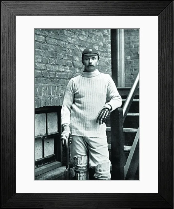 Framed Print : Cricketer, Garrett Framed Print : Cricketer, Garrett