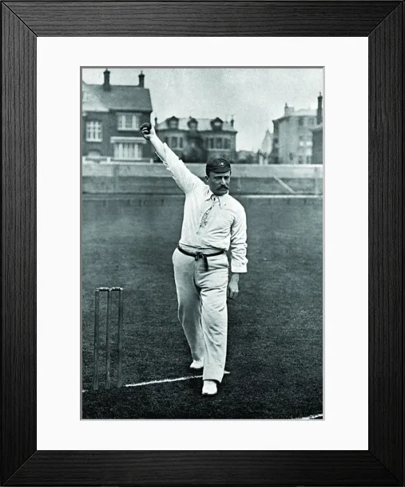Framed Print : Cricketer, Nichols Framed Print : Cricketer, Nichols