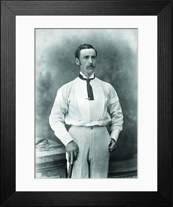 Framed Print : Cricketer, Hearne Framed Print : Cricketer, Hearne