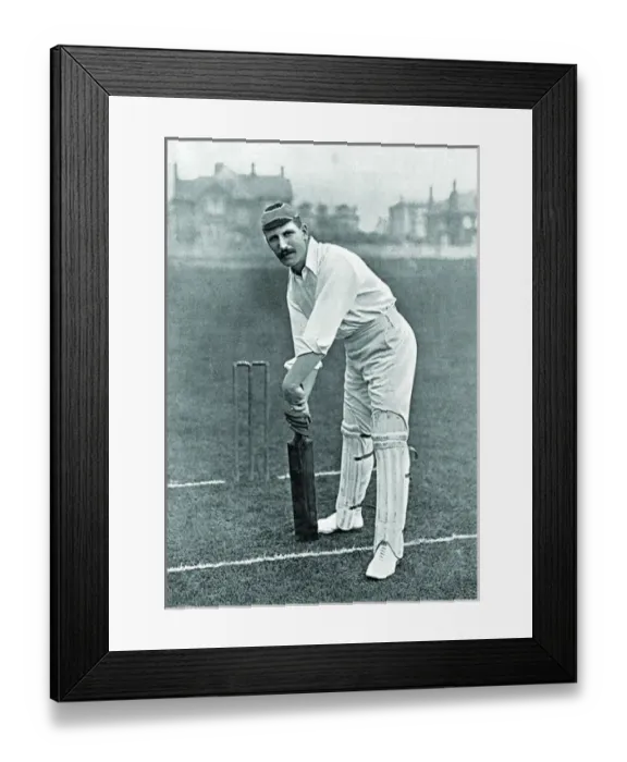Framed Print : Cricketer, Tindall Framed Print : Cricketer, Tindall