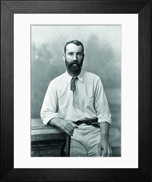 Framed Print : Cricketer, Blackham Framed Print : Cricketer, Blackham