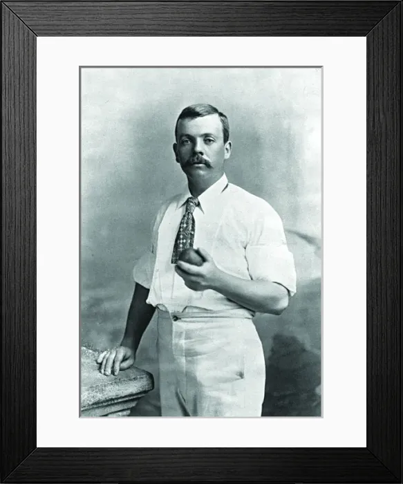 Framed Print : Cricketer, Briggs Framed Print : Cricketer, Briggs