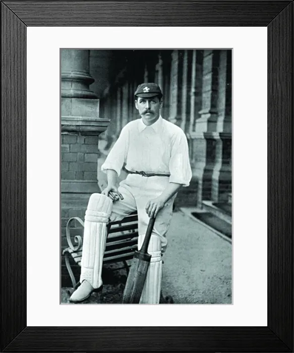 Framed Print : Cricketer, Hearne Framed Print : Cricketer, Hearne