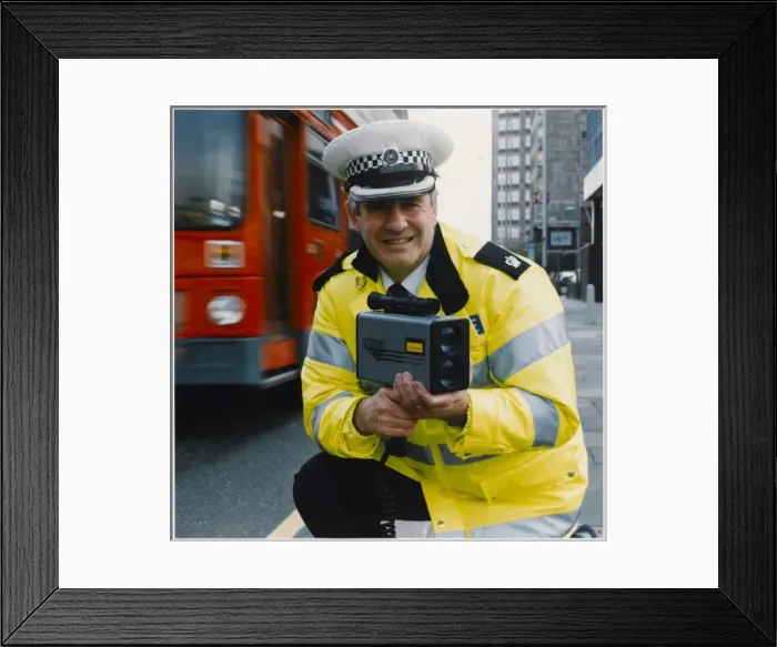 Framed Print : Lti 20-20 Speed Gun Framed Print : Lti 20-20 Speed Gun
