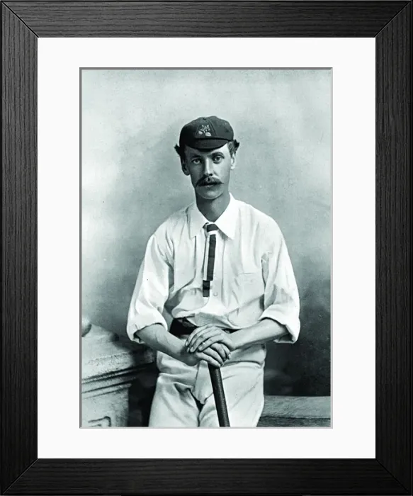 Framed Print : Cricketer, Tinsley Framed Print : Cricketer, Tinsley