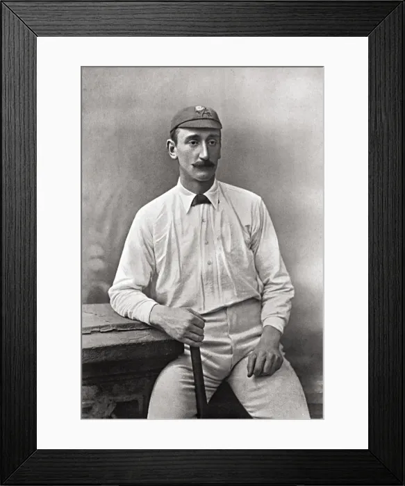 Framed Print : Cricketer, Paul Framed Print : Cricketer, Paul