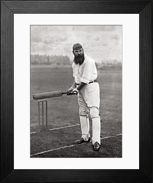 Framed Print : Cricketer, Grace Framed Print : Cricketer, Grace