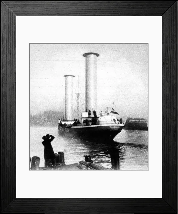 Framed Print : The Rotor Ship Buckau, 1924 Framed Print : The Rotor Ship Buckau, 1924