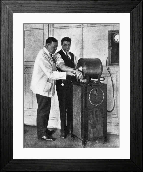 Framed Print : Electro-magnetic surgery Framed Print : Electro-magnetic surgery