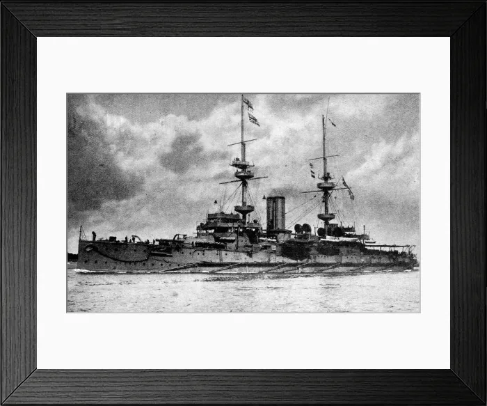 Framed Print : HMS Caesar, 1905 Framed Print : HMS Caesar, 1905