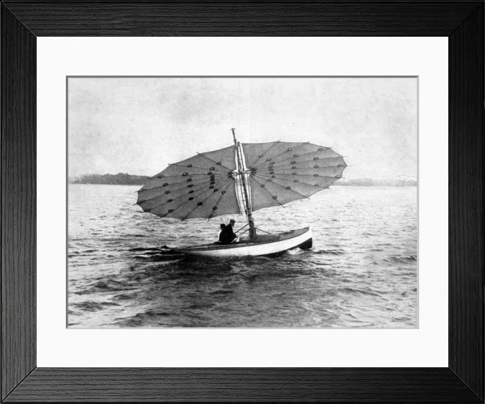 Framed Print : The Cyclone Sail, 1897 Framed Print : The Cyclone Sail, 1897