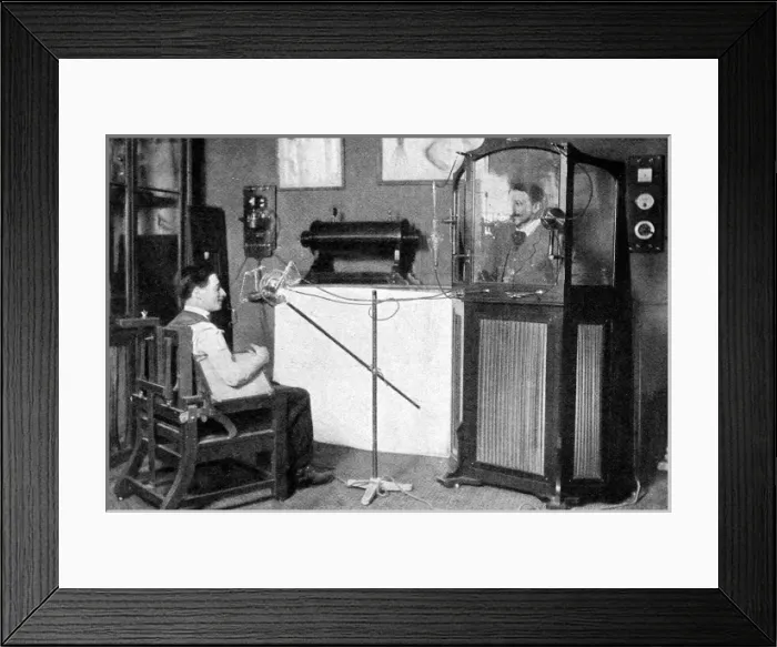 Framed Print : X-ray protection cabinet Framed Print : X-ray protection cabinet