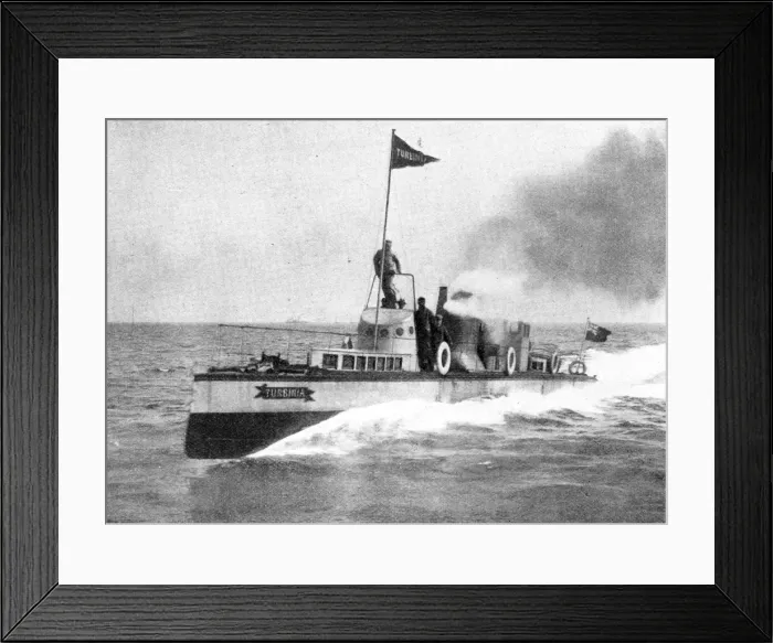 Framed Print : The Turbinia, 1898 Framed Print : The Turbinia, 1898