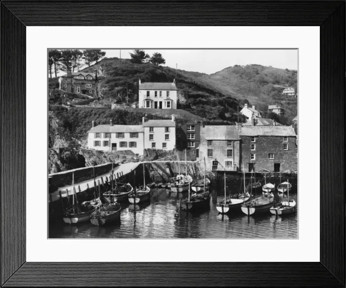 Framed Print : England / Polperro Framed Print : England / Polperro