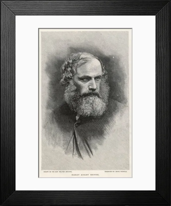 Framed Print : Hablot Knight Browne - 2 Framed Print : Hablot Knight Browne - 2