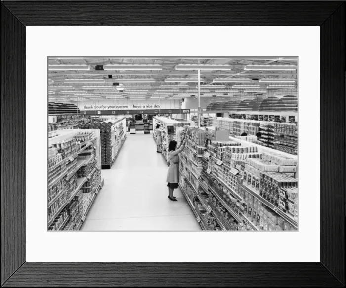 Framed Print : Stacking Shelves Framed Print : Stacking Shelves