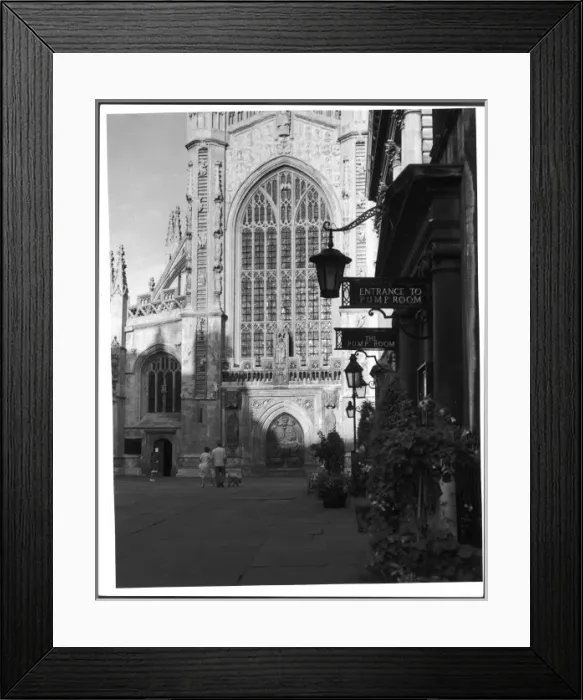 Framed Print : Bath Cathedral 1950S Framed Print : Bath Cathedral 1950S