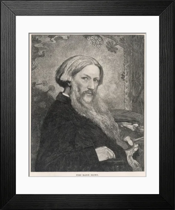 Framed Print : Ford Madox Brown Framed Print : Ford Madox Brown