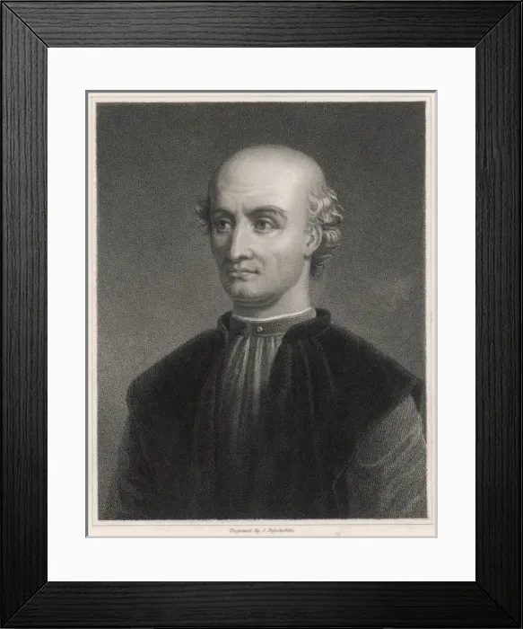 Framed Print : Bramante (Este Portrait) Framed Print : Bramante (Este Portrait)