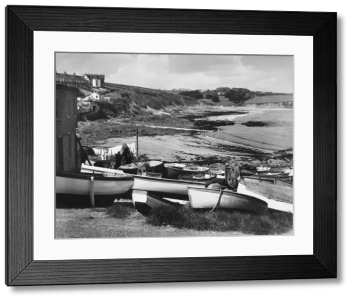 Framed Print : England / Porthscatho Framed Print : England / Porthscatho