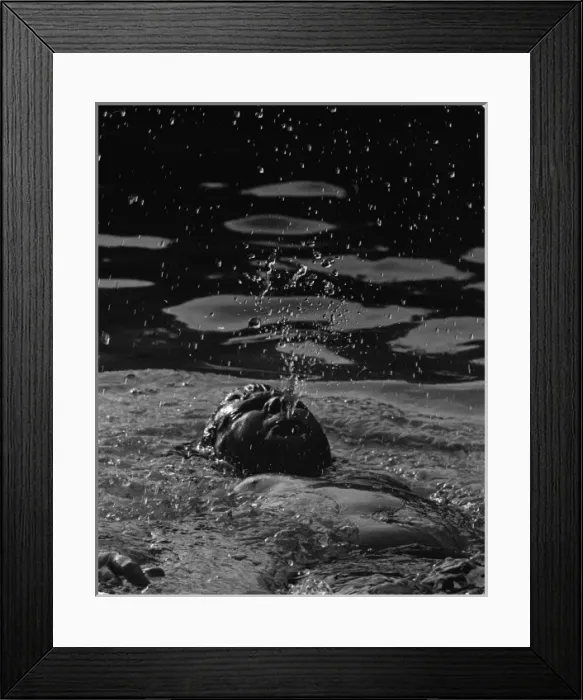 Framed Print : Boy Spouting Water Framed Print : Boy Spouting Water