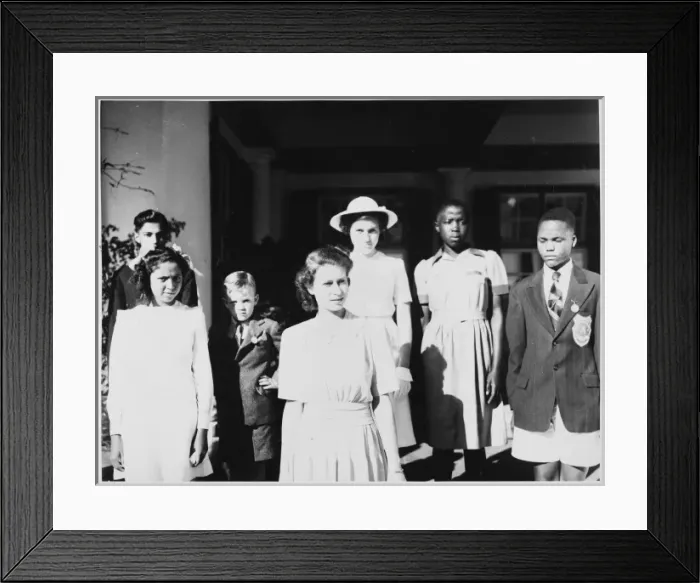 Framed Print : Princess Elizbeth 1947 Framed Print : Princess Elizbeth 1947