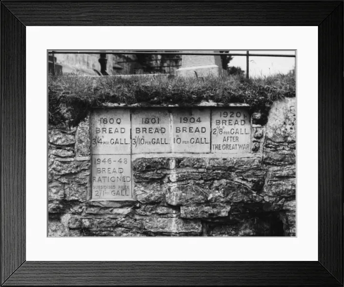 Framed Print : Bread Prices Framed Print : Bread Prices
