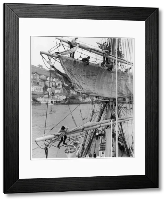 Framed Print : Up Furling Sails Framed Print : Up Furling Sails