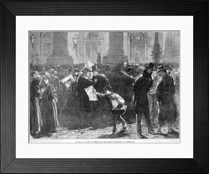 Framed Print : Excitement at Bordeaux Framed Print : Excitement at Bordeaux