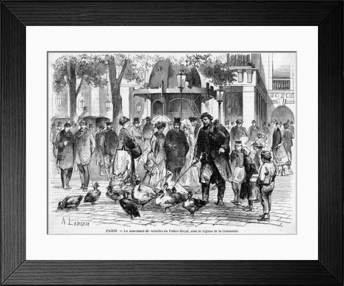 Framed Print : Selling Poultry Framed Print : Selling Poultry