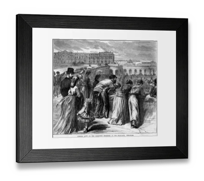 Framed Print : Communard Prisoners Framed Print : Communard Prisoners