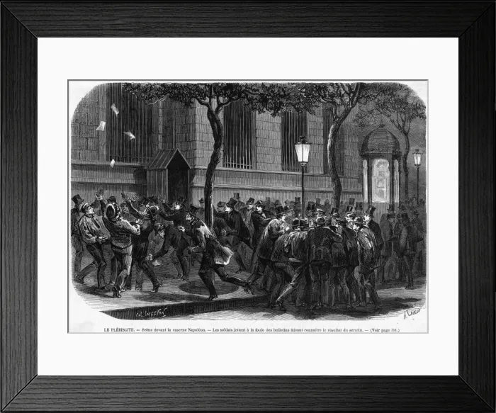 Framed Print : Popular Plebiscite Framed Print : Popular Plebiscite
