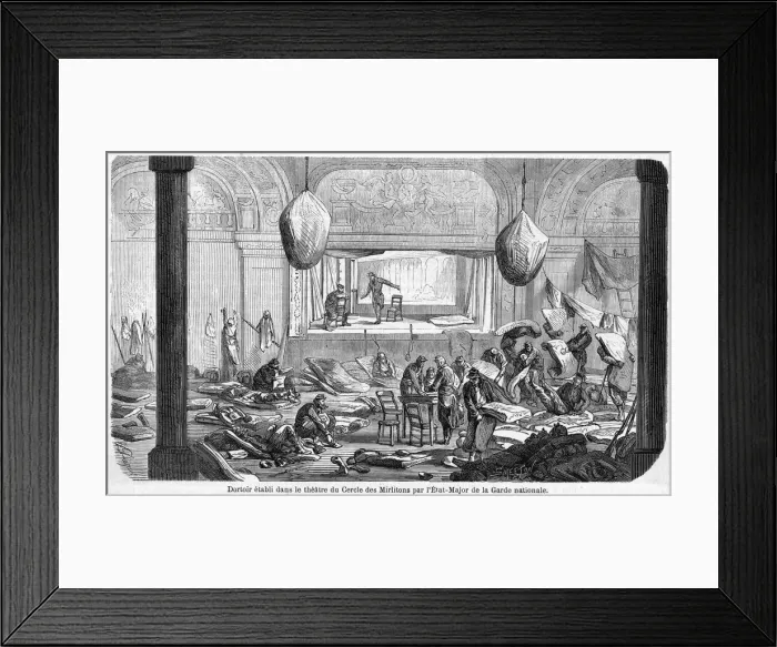 Framed Print : Theatre Barracks Framed Print : Theatre Barracks