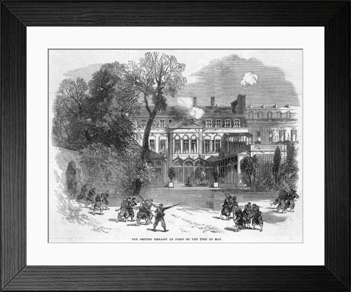 Framed Print : British Embassy Framed Print : British Embassy