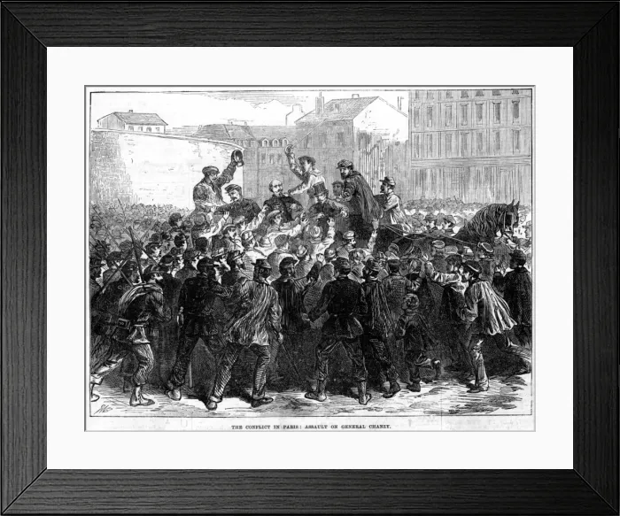 Framed Print : Chanzy Assaulted Framed Print : Chanzy Assaulted