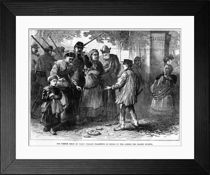 Framed Print : Commune Souvenirsy Framed Print : Commune Souvenirsy