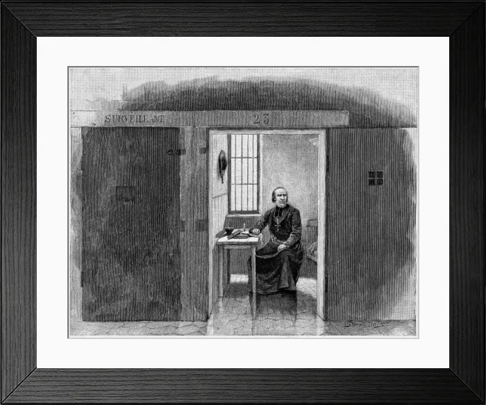 Framed Print : Darboy in Prison Framed Print : Darboy in Prison