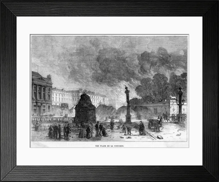 Framed Print : Place De LA Concorde Framed Print : Place De LA Concorde