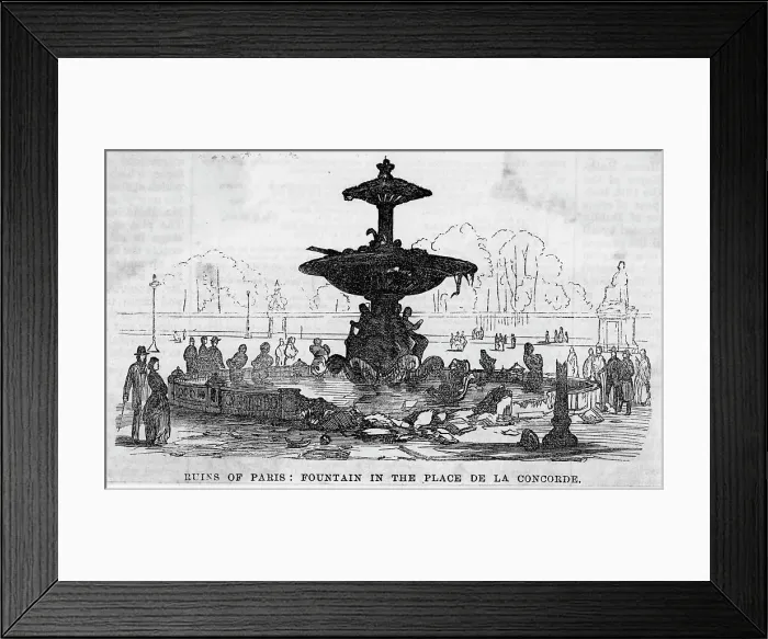 Framed Print : Place De LA Concorde Framed Print : Place De LA Concorde