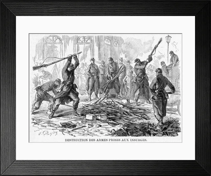 Framed Print : Weapons Destroyed Framed Print : Weapons Destroyed