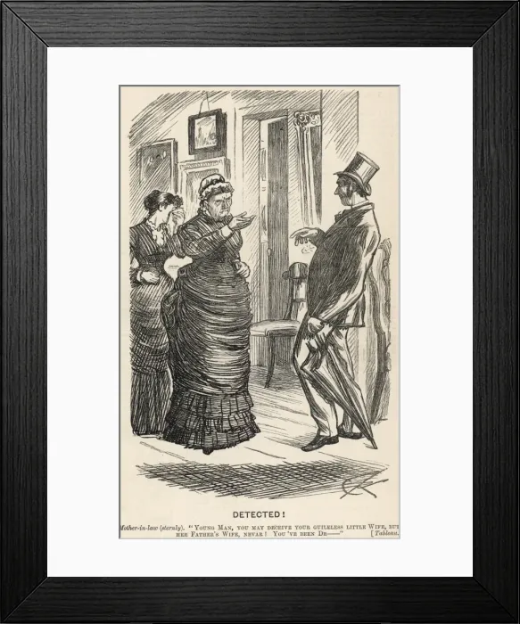 Framed Print : Mother in Law / Not Deceiv Framed Print : Mother in Law / Not Deceiv
