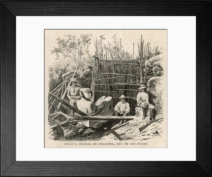 Framed Print : Chichen Itza  /  Chaacmol