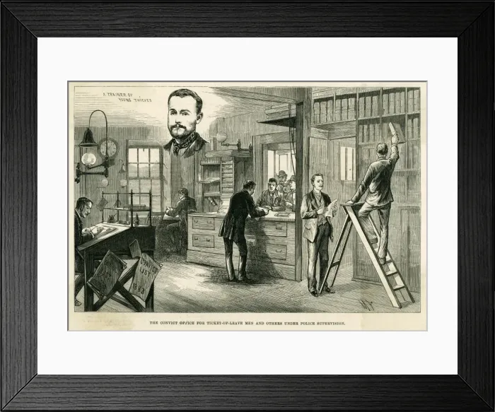 Framed Print : Scotland Yard / Convicts Framed Print : Scotland Yard / Convicts