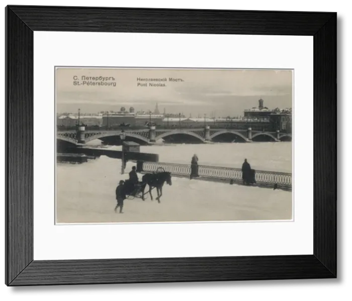 Framed Print : St Petersburg in Winter Framed Print : St Petersburg in Winter