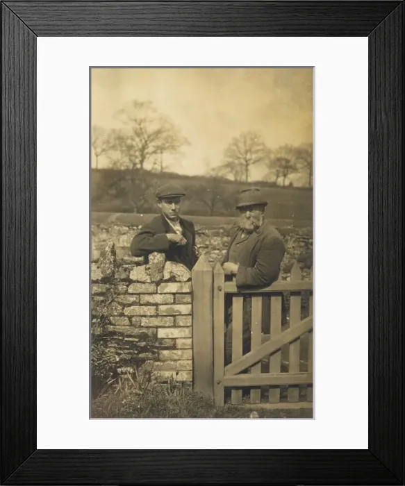 Framed Print : Social / Rustic English Framed Print : Social / Rustic English