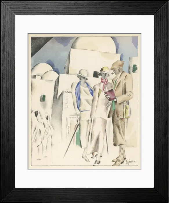 Framed Print : Clothes for Morocco 1924 Framed Print : Clothes for Morocco 1924