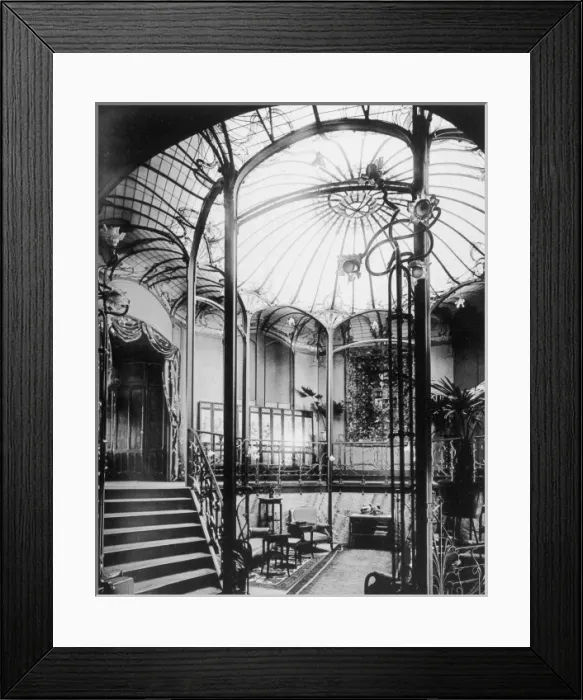 Framed Print : Belgium Entrance Hall Framed Print : Belgium Entrance Hall