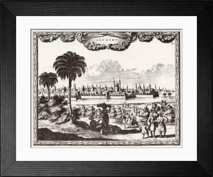 Framed Print : Cairo  /  Circa 1700(Allard)
