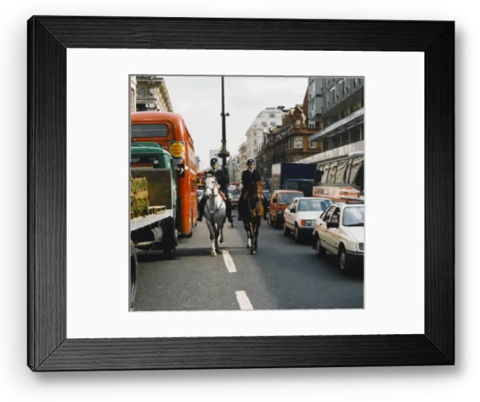 Framed Print : Mounted Police London Framed Print : Mounted Police London