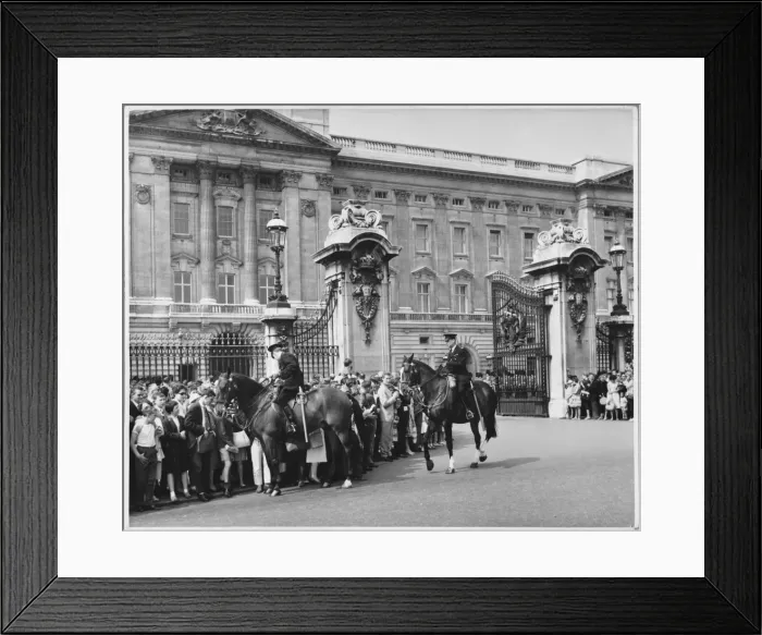 Framed Print : Mounted Police Officers Framed Print : Mounted Police Officers